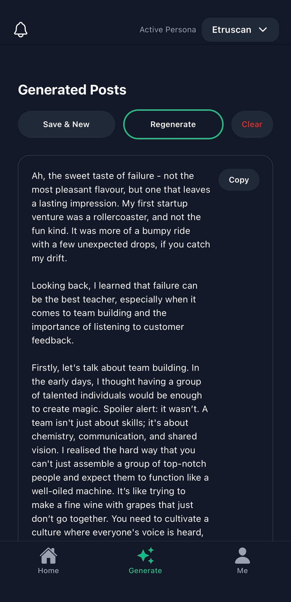 Create posts people actually want to read